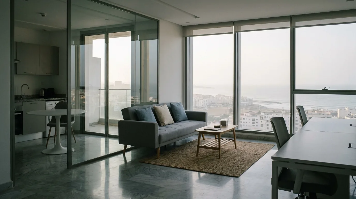 Le résultat après notre passage — Nettoyage d'appartement à Casablanca