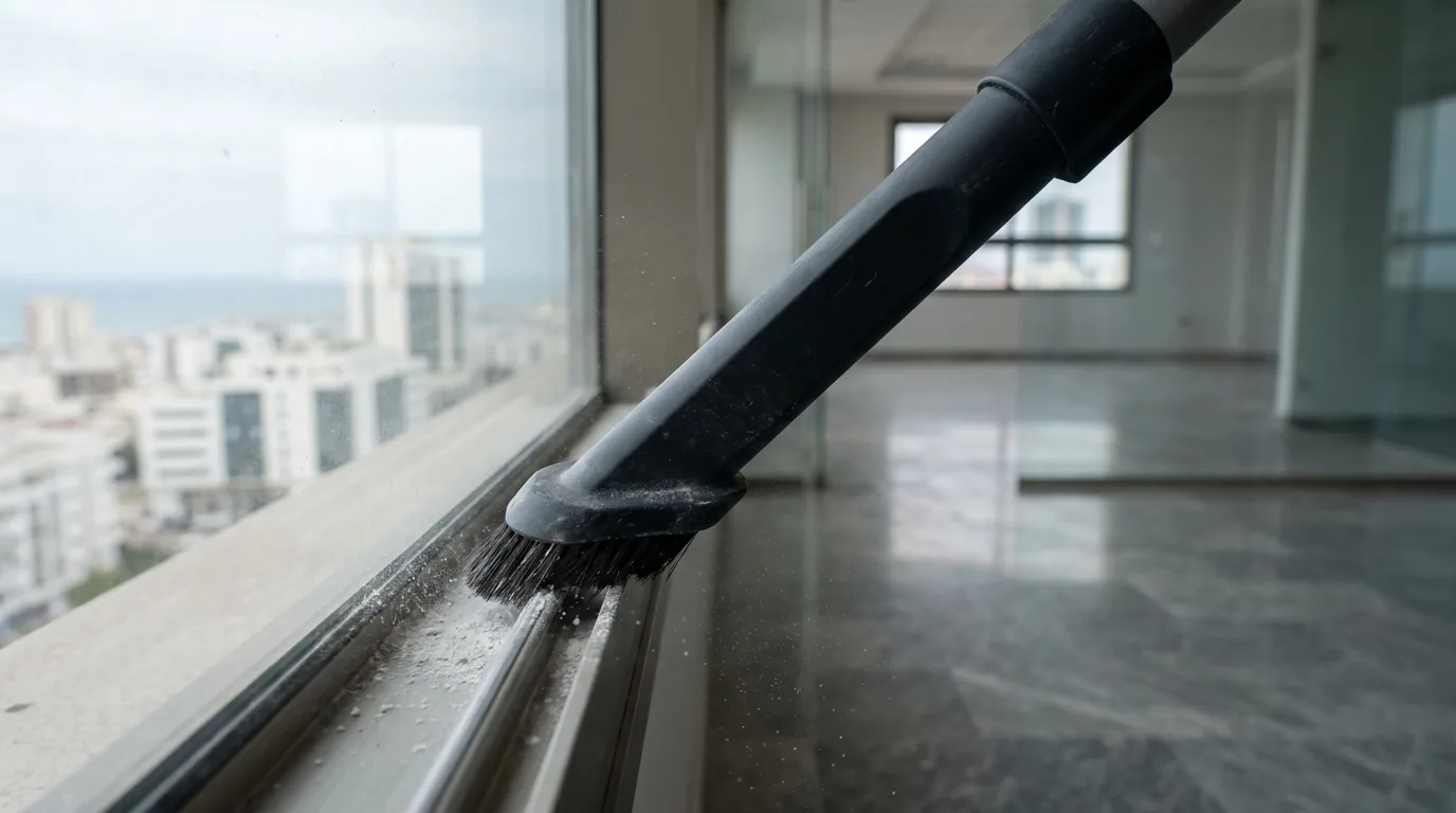 Détail technique de l'intervention — Nettoyage après travaux à Casablanca
