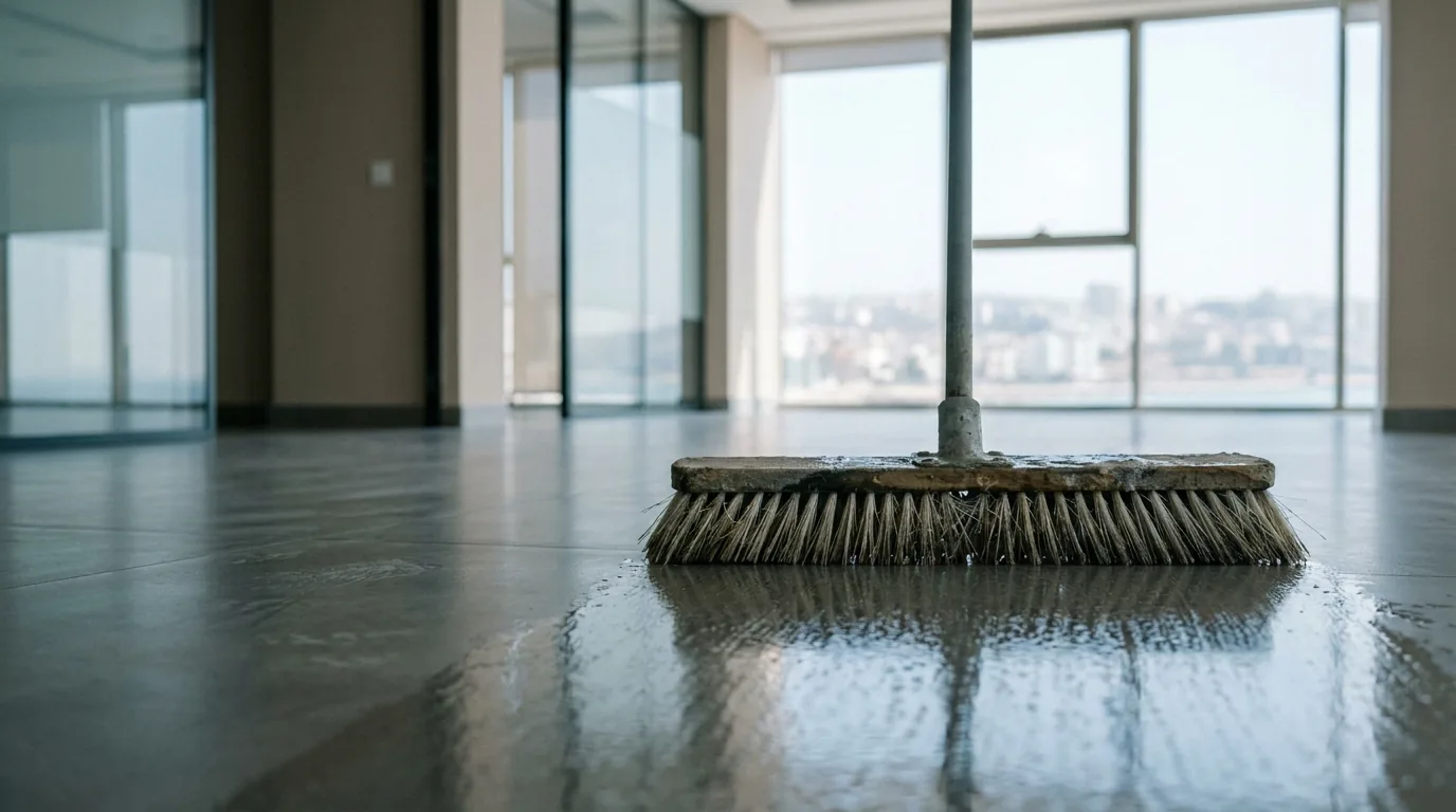 Détail technique de l'intervention — Nettoyage industriel à Casablanca