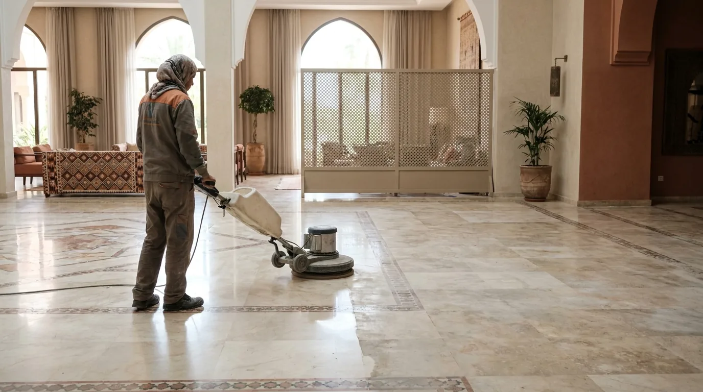 Cristallisation du marbre au Maroc