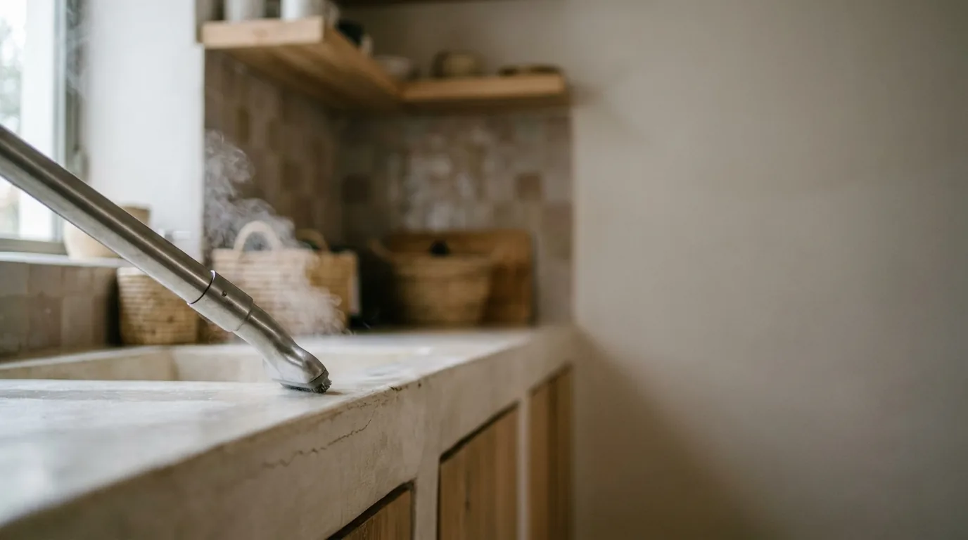 Détail technique de l'intervention — Nettoyage d'appartement au Maroc