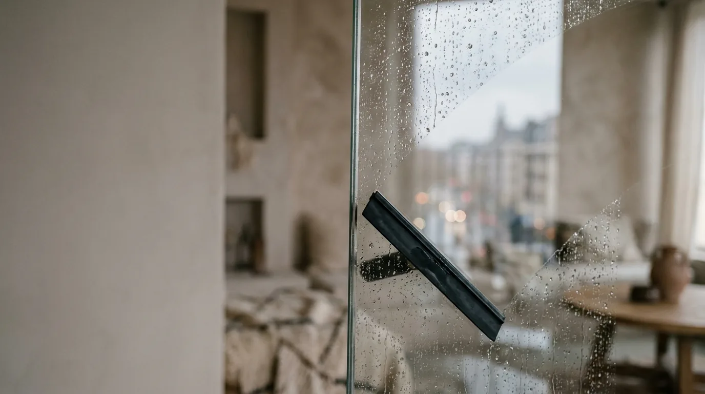 Détail technique de l'intervention — Nettoyage de vitres au Maroc