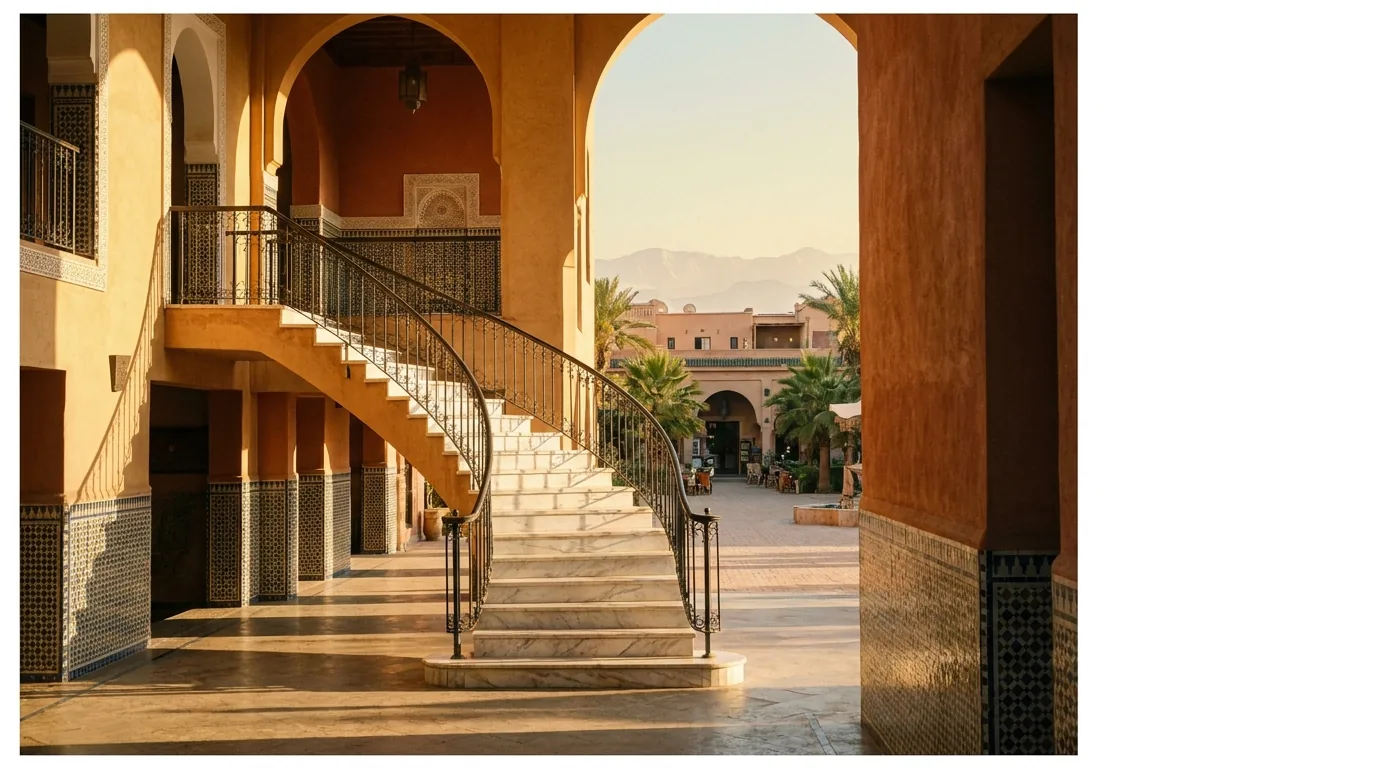 Le contexte d'intervention — Cristallisation du marbre à Marrakech