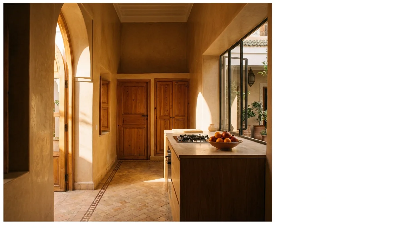 Le résultat après notre passage — Ménage à domicile à Marrakech