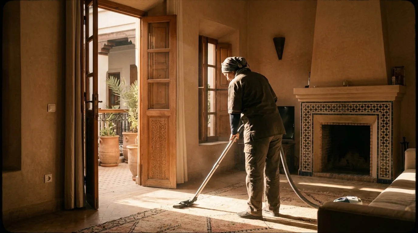 Nettoyage d'appartement à Marrakech