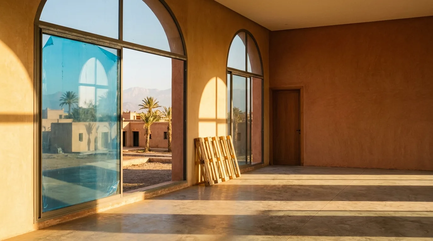 Le contexte d'intervention — Nettoyage après travaux à Marrakech
